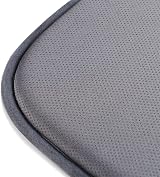 TANYOO Set of 2 Memory Foam Chair Cushions Non Slip Grey 15 x 16 in view 5