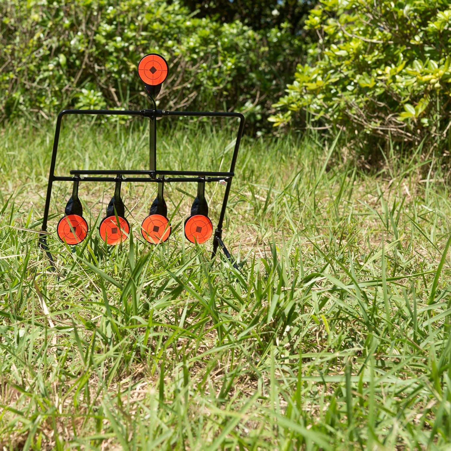 Hiram Air Gun Pellet BB Gun Resetting Target, Rated for .22 .177 Caliber : Sports & Outdoors