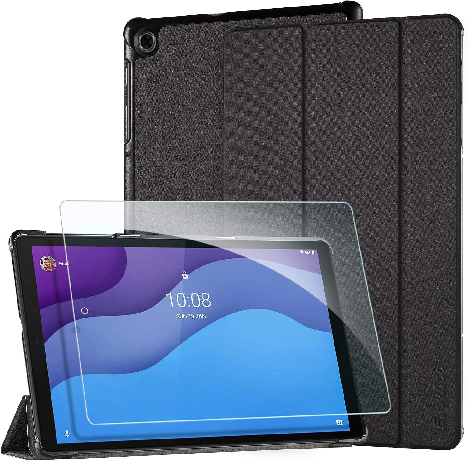 JayModCase Hülle Für Lenovo Tab M10 HD 2nd Gen – Leder, Stifthalter & Standfunktion