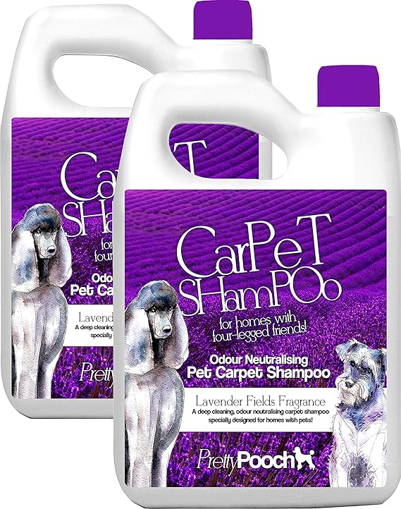Pretty Pooch Dog Carpet Shampoo Cleaner Solution for Machines/Manual