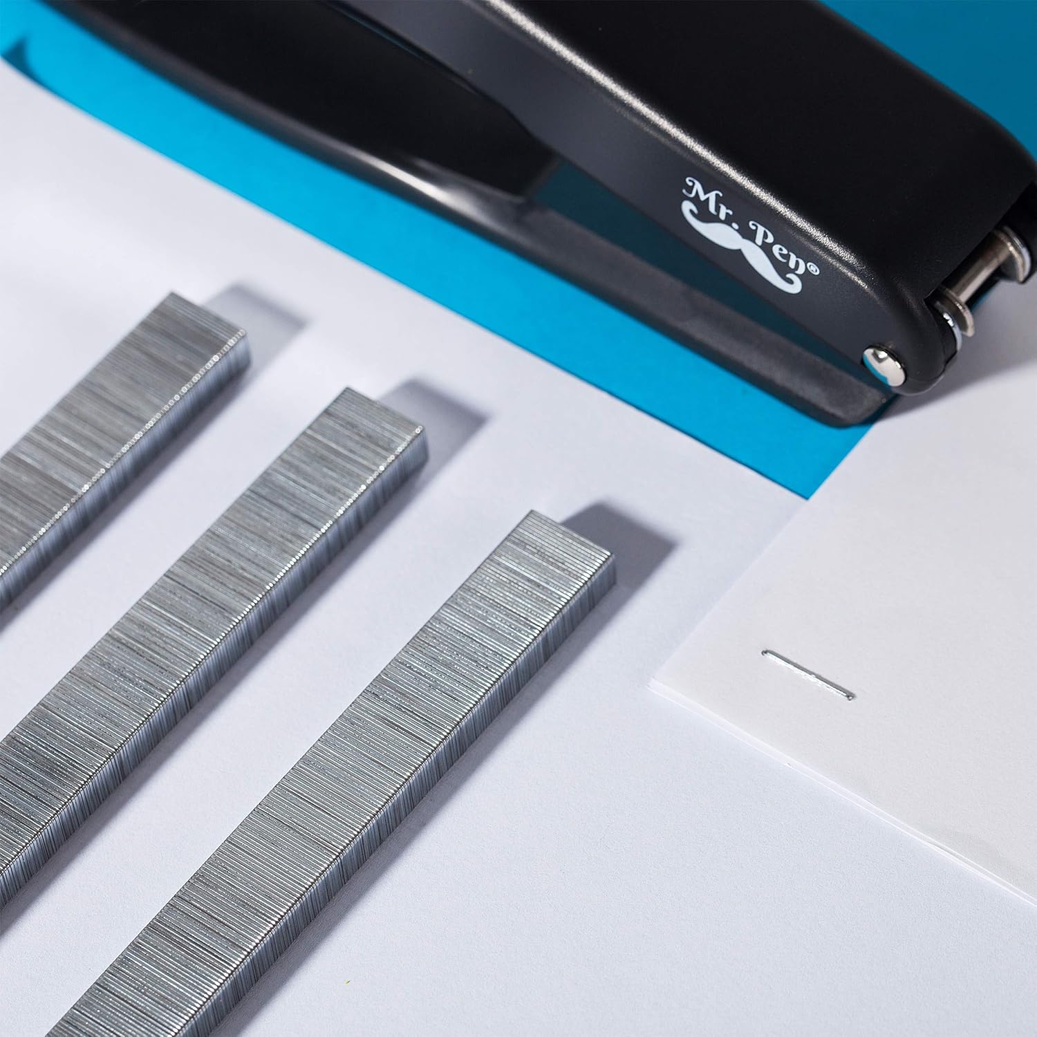 Mr. Pen- Staples for Stapler, 10000 Staples, 1/4 inch Staples, 20 Sheet Capacity (26/6), Standard Staples, Staples Office Supply, Office Staples, Jam Free, Staples Standard, Staples Refill, One Touch : Office Products