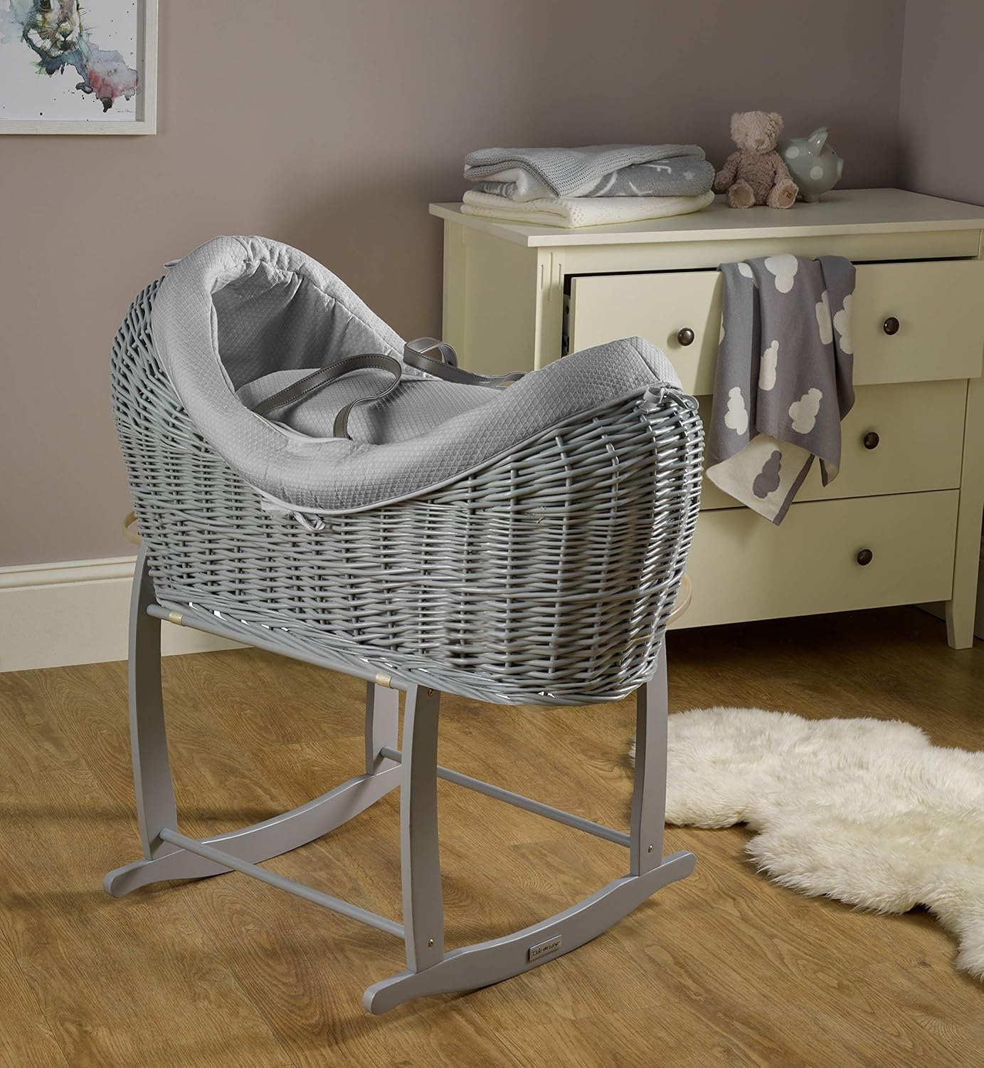 grey noah pod with stand