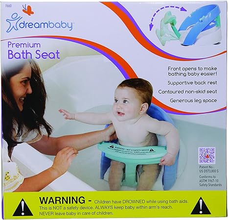 dreambaby bath seat pink