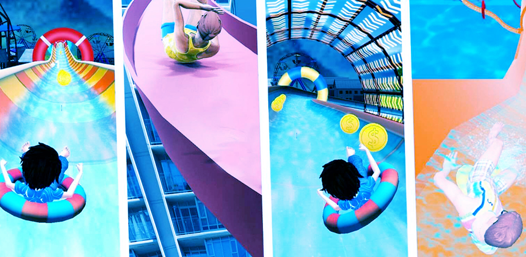 Slippery Water Slide Fun AquaPark Race Adventure 3DAmazon.ca