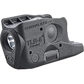 Streamlight 69282 TLR-6 Tactical Gun Light | Fits Non-Railed GLOCK 26, 27 &amp; 33, White Light Only, Black