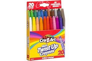 Cra-Z-Art Mini Twist Up Crayons, 20 Count (10253)