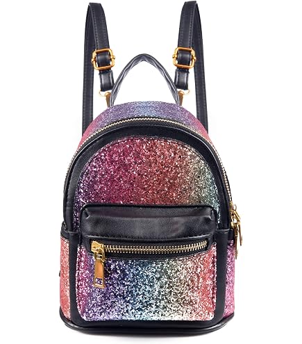 holographic mini backpack purple MADISON & DAKOTA Dance for Garments, Costumes, Travel | Mini Rainbow Glitter Backpacks (Purple Sparkle) Size:9/11wt Black Frame/Black Drag Knob/Walnut Handle/Saltwater Engraving premiumleathergoods and personal style Non-Slip Fishing Gloves |