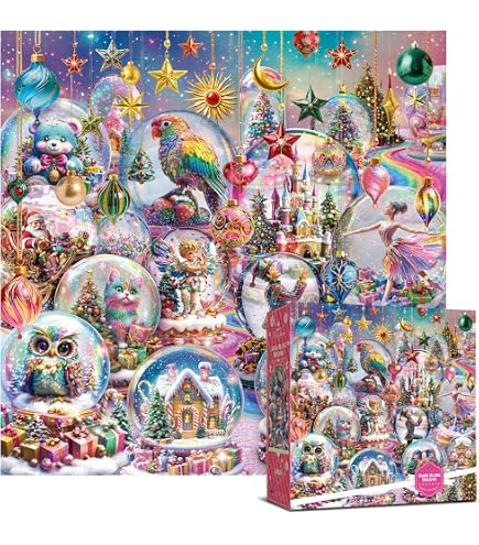 Antelope Cyber City 1000 Piece Jigsaw Puzzle - Black & White Cyberpunk Hell Difficulty, Matte Finish - View #9