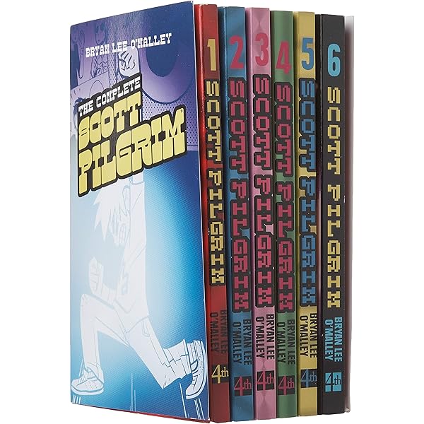 SCOTT PILGRIM 全巻セット Scott Pilgrim Complete 6 Volume Set.: Bryan Lee O'Malley