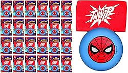 JA-RU Marvel Spiderman Wrist Balls on a String