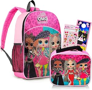 LOL Doll Backpack With Lunch Box Set 