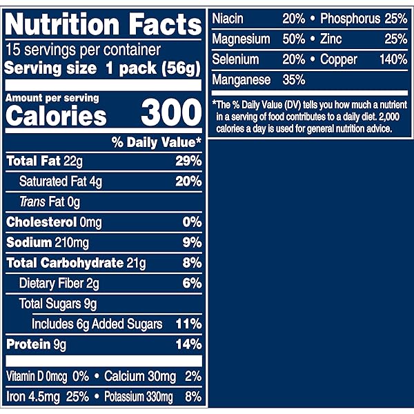 PLANTERS DELUXE HONEY ROASTED WHOLE CASHEWS, PARTY SNACKS, PLANT-BASED PROTEIN, 2 OZ BAGS (PACK OF 15)