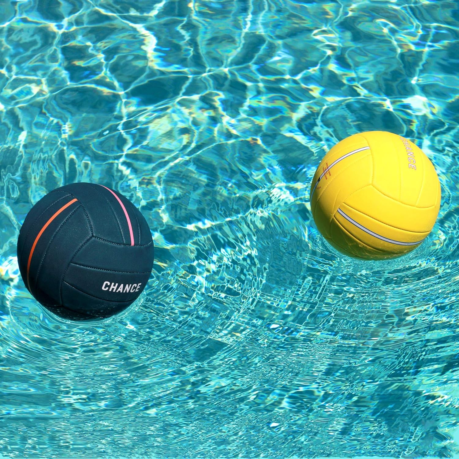Chance Soft Volleyball - Waterproof Indoor/Outdoor Volleyball for Pool, Beach Volleyball & Indoor Volleyball Ball Play. Recreational Training Ball for All Ages (Size 5) (Celine - Teal) : Sports & Outdoors