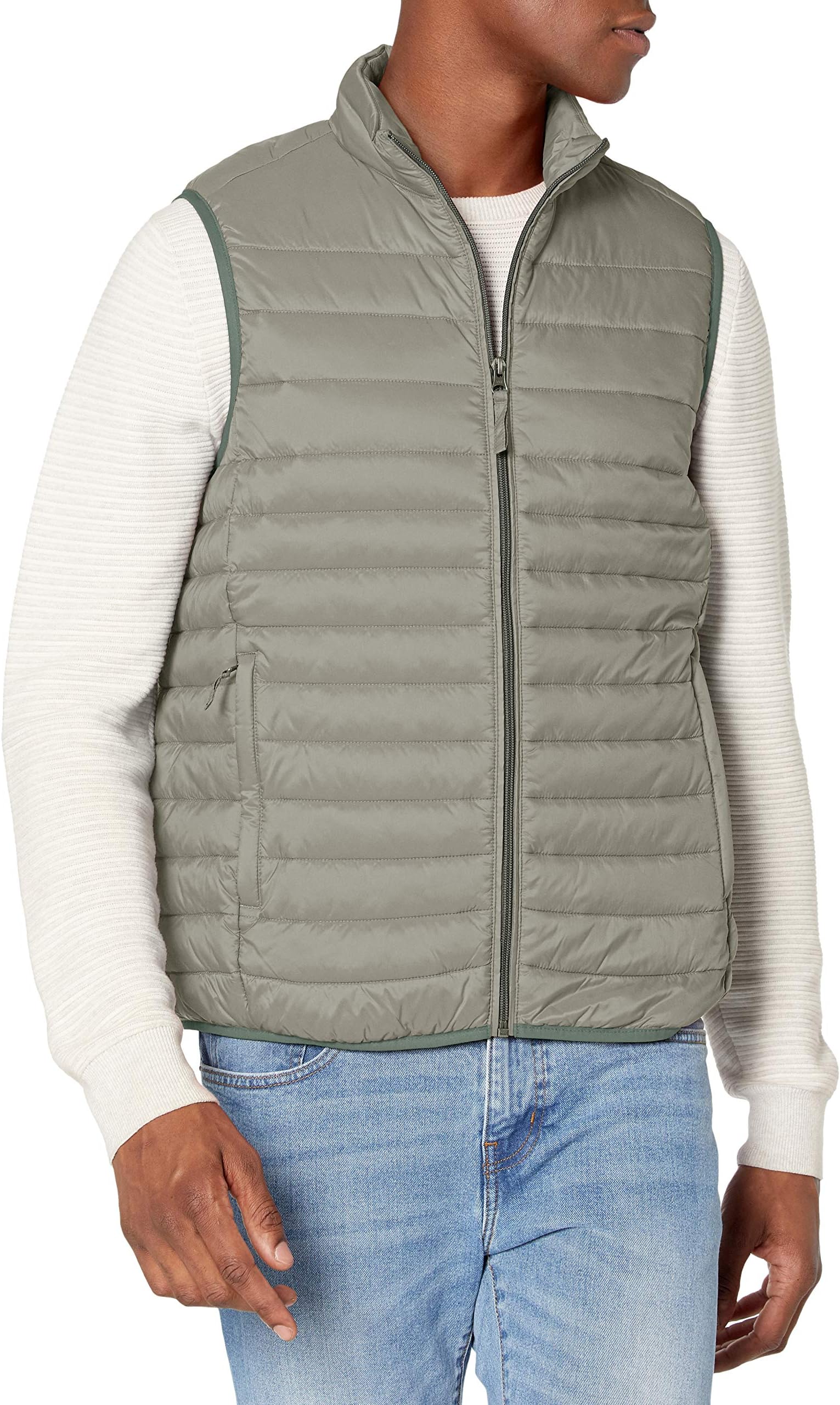 Men's Lightweight Water-Resistant Packable Puffer Vest