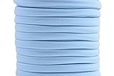 KONMAY 1 Roll 20 Yards 5.0mm Flat Elastic Cord