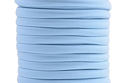 KONMAY 1 Roll 20 Yards 5.0mm Flat Elastic Cord
