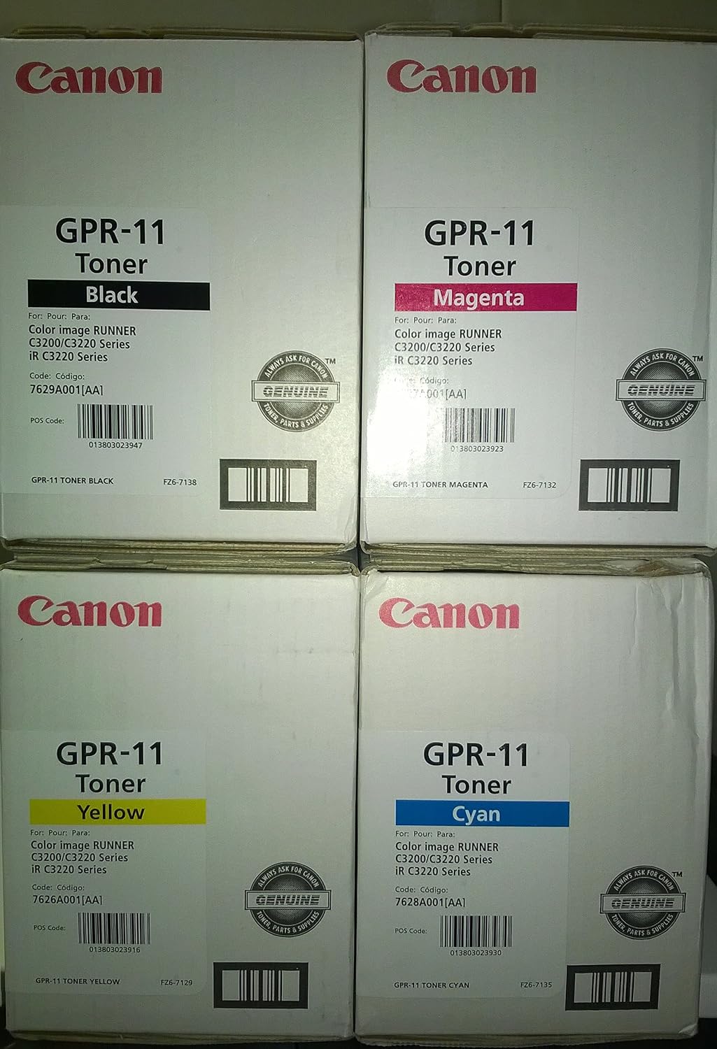 Canon 7629a001AA Black toner 7629a001 (013803023947)