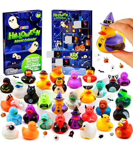 Aazon.co: Christas Rubber Duck Advent Calendar, 24 Days Christas