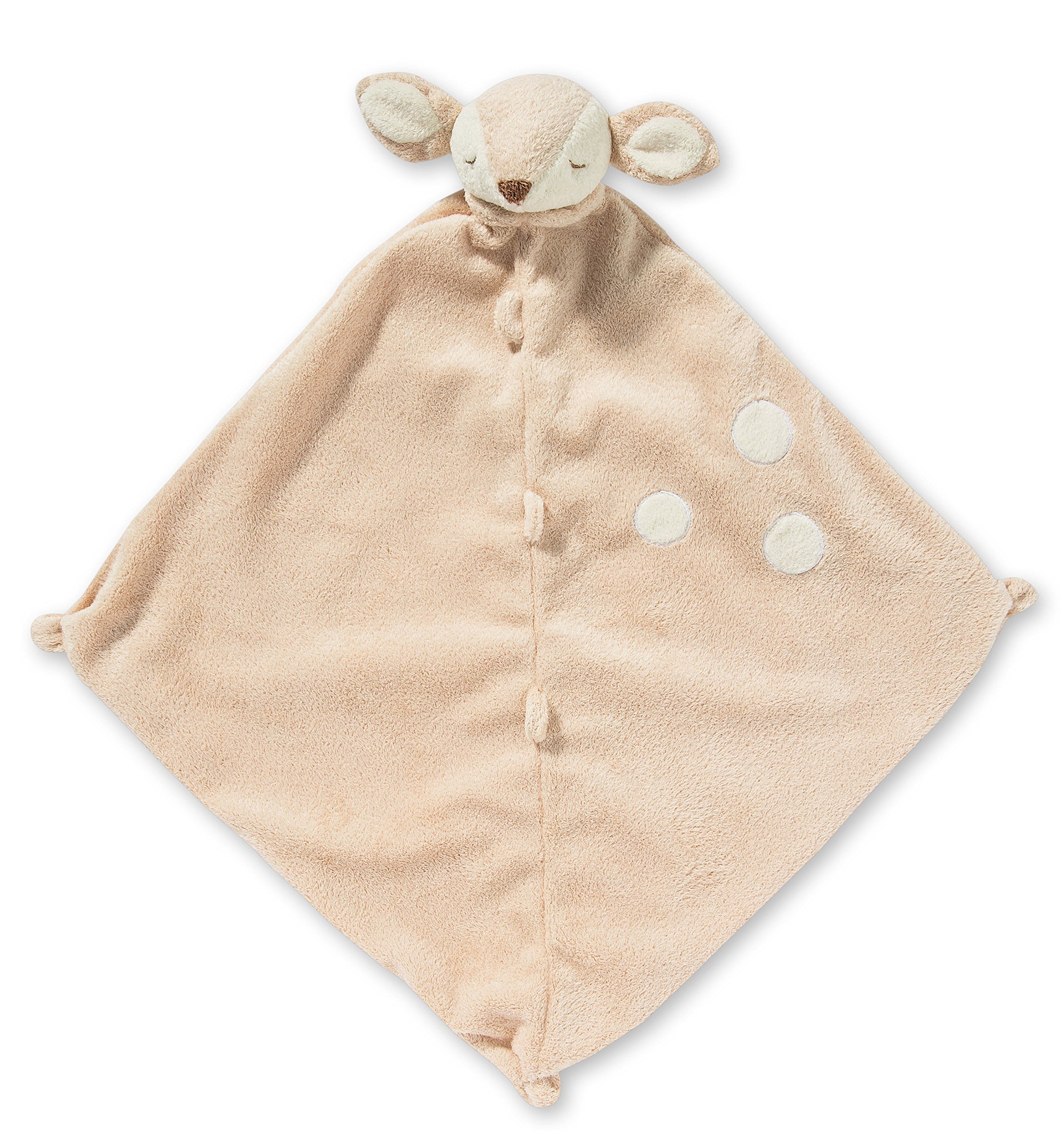 Angel Dear Blankie, White Cow with Grey Spots Baby Plush