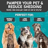Maxpower Planet Double Sided Grooming Brush Pink for Cats Dogs view 4