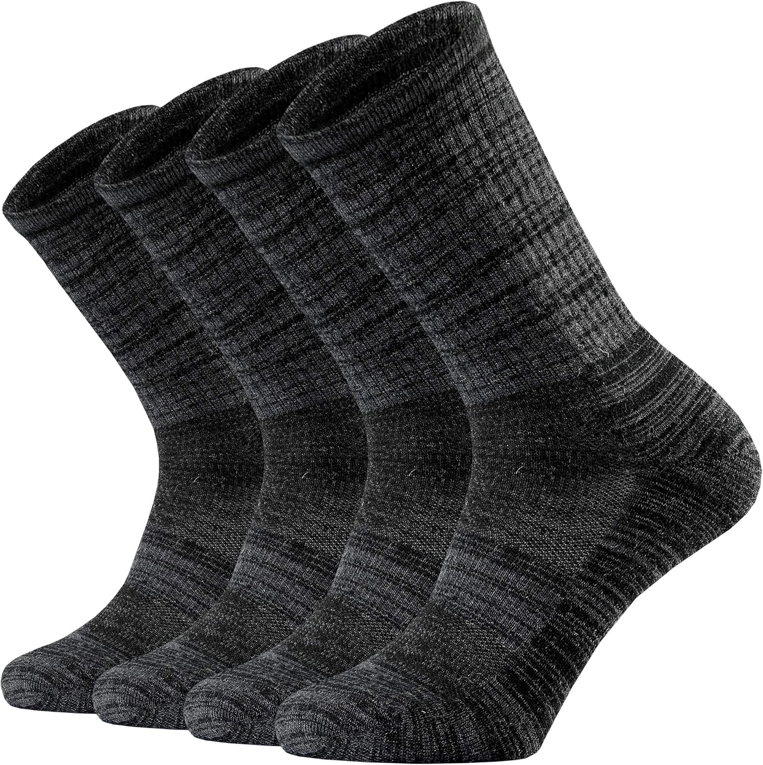 Ortis Men's Merino Wool Moisture Wicking Outdoor Hiking Cushion Crew