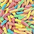 Smarty Stop Gummy Worms (5 Pound (Pack of 1), Neon)