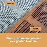 Furniture Clinic Garden Furniture Restoration Kit Teak Cleaner Brightener Oil view 5