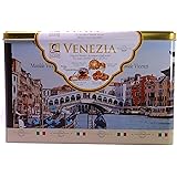Matilde Vicenzi - MILLEFOGLIE D'ITALIA - Authentic Italian Pasticcini - Fine Assorted Pastry Cookies with Soft Filled Centers, Imported From Italy &ndash; Beautiful Re-usable Tin &ndash; 660 grams/23.28 oz
