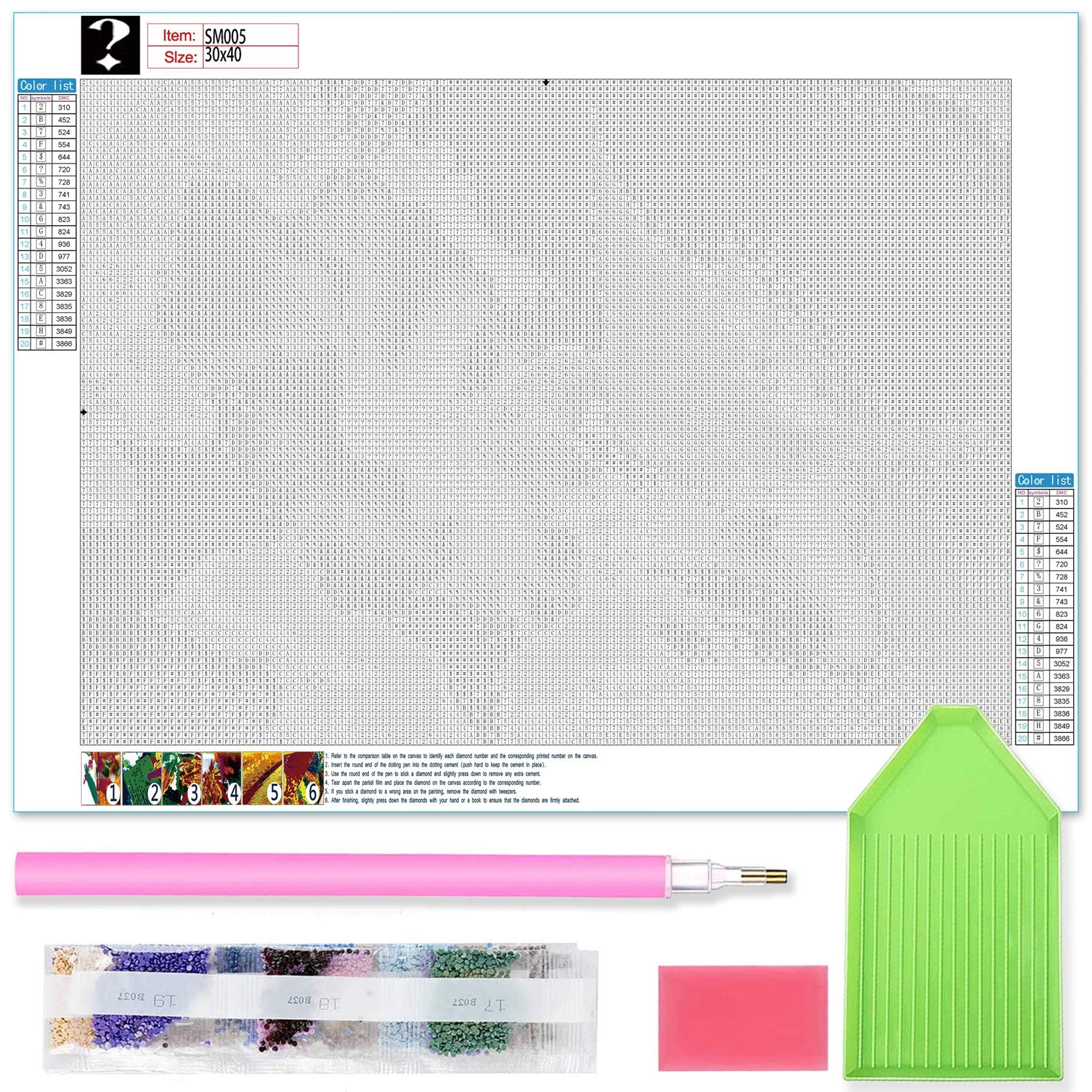 Zariocy 5D Random Mystery Diamond Painting Kits Animals, DIY Surprise Mysterious Paint with Diamonds Art by Numbers, Crystal Embroidery Cross Stitch, Canvas for Home Wall Decor 12x16inch/14x14inch