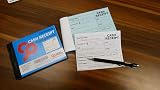 Cherry Printers Carbonless Cash Receipt Book 2pt A6 50 Duplicate Sets 4 Pack NCR view 6