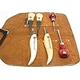 Amazon.com: Flexcut Beginner Palm and Knife Set Ramelson Gouge & Bent V ...