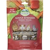 Oxbow Simple Rewards Guinea Pig &amp; Rabbit Treats, Veggie, Baked, 3 oz | Timothy Hay, Bunny Treats, Hamster Treats, Chinchilla, Guinea Pig Snack, Rabbit Enrichment, Rabbit Accessories, Essentials
