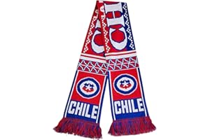 PREMIERSHIP Chile National Team | Soccer Fan Scarf | Premium Acrylic Knit