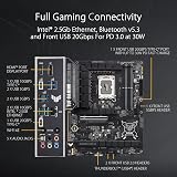 ASUS TUF GAMING Z790-PRO WIFI Motherboard LGA1700 PCIe 5.0 DDR5 16+1+1 view 6