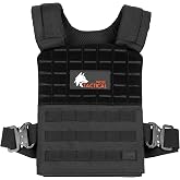 WOLF TACTICAL Quick-Release Weighted Vest for Men Workout Vest, Strength Training Weight Vests Weighted Vest Men
