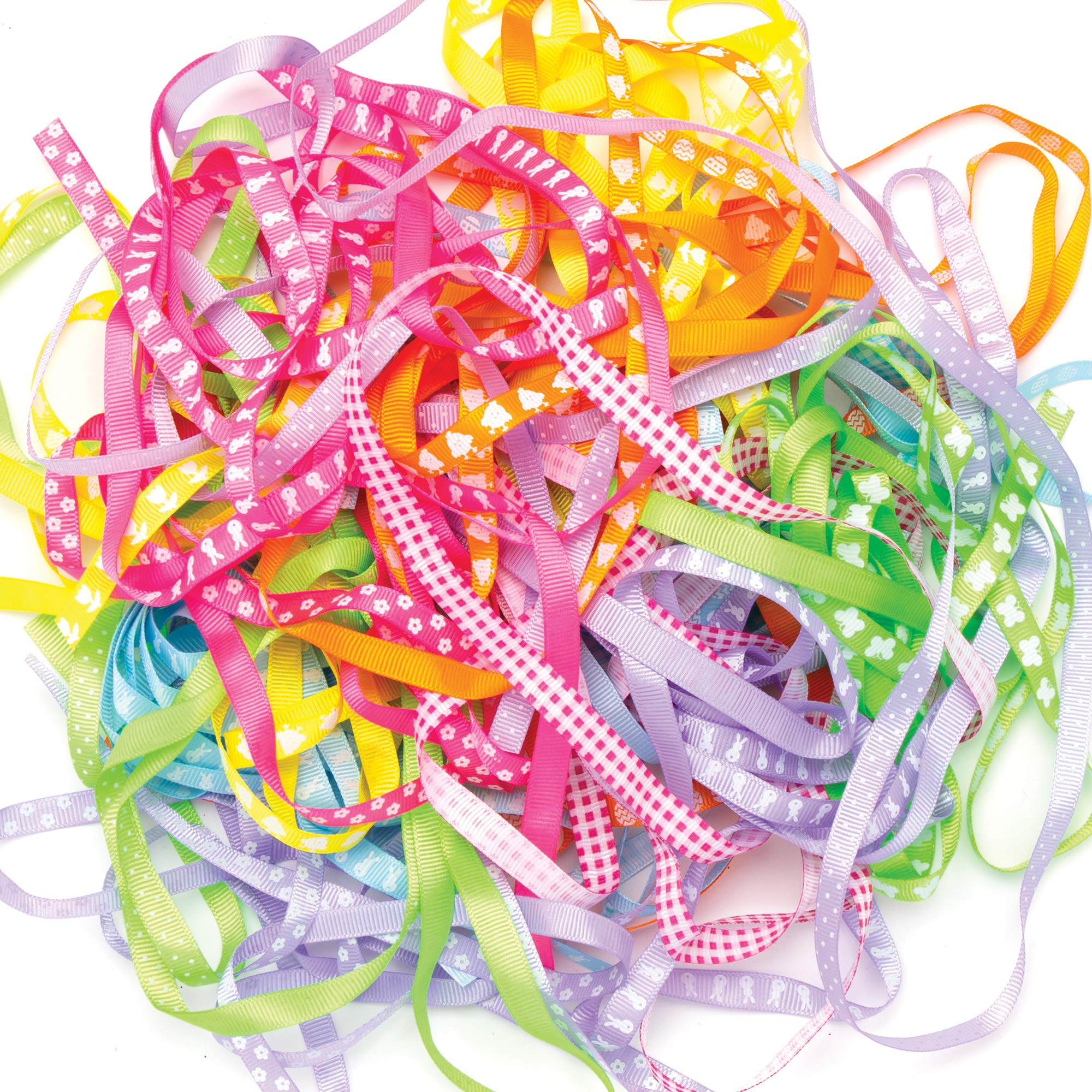 Baker Ross Easter Ribbon - Per Pack, Craft Supplies for Kids (AT451)