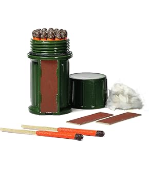 PSKOOK Corde De Survie En Paracorde Avec Allume-feu En Corde Cirée + Ligne De Pêche En Polyéthylène + Fil De Coton De Qualité Commerciale Pour L' Extérieur - Parachute Tressé (Classic Grid