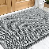 OLANLY Dog Door Mat for Muddy Paws 30x20, Absorbs