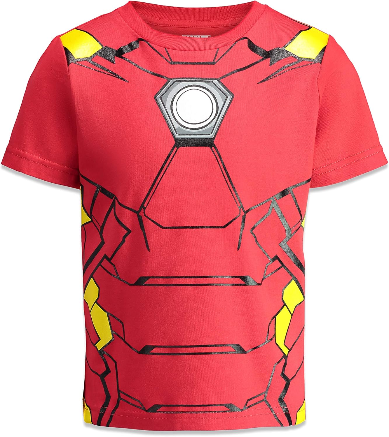 Marvel Avengers Boys 4 Pack T-Shirts Black Panther Hulk Spiderman Captain America: Clothing