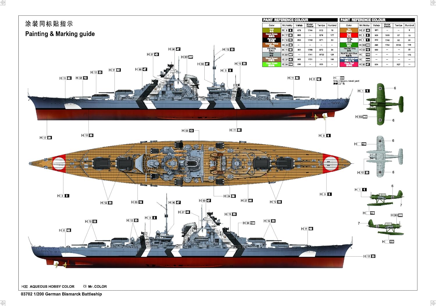 Tamiya Bismarck Paint Colors Paint Color Ideas