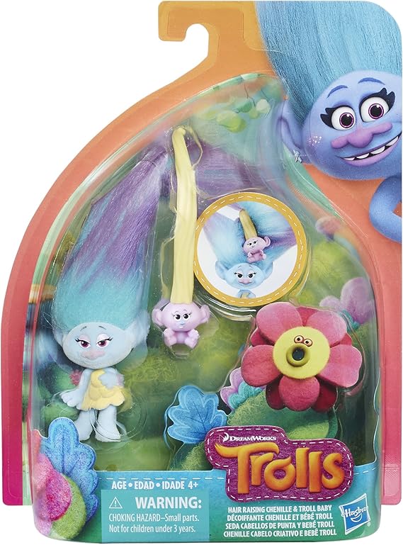 dreamworks trolls hair raising party pack