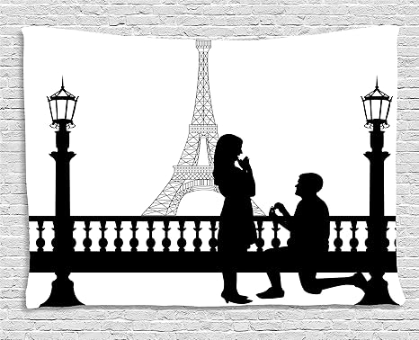 Decorazioni Per Feste Di Fidanzamento Tapestry By Ambesonne