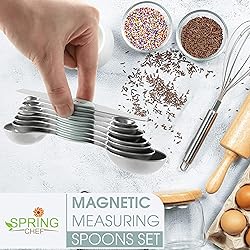 Spring Chef Stainless Steel Magnetic Measuring