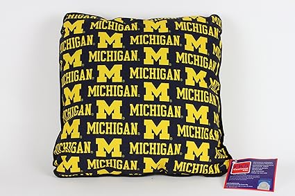 Amazon Com Fks Cushions Etc University Of Michigan Pillow