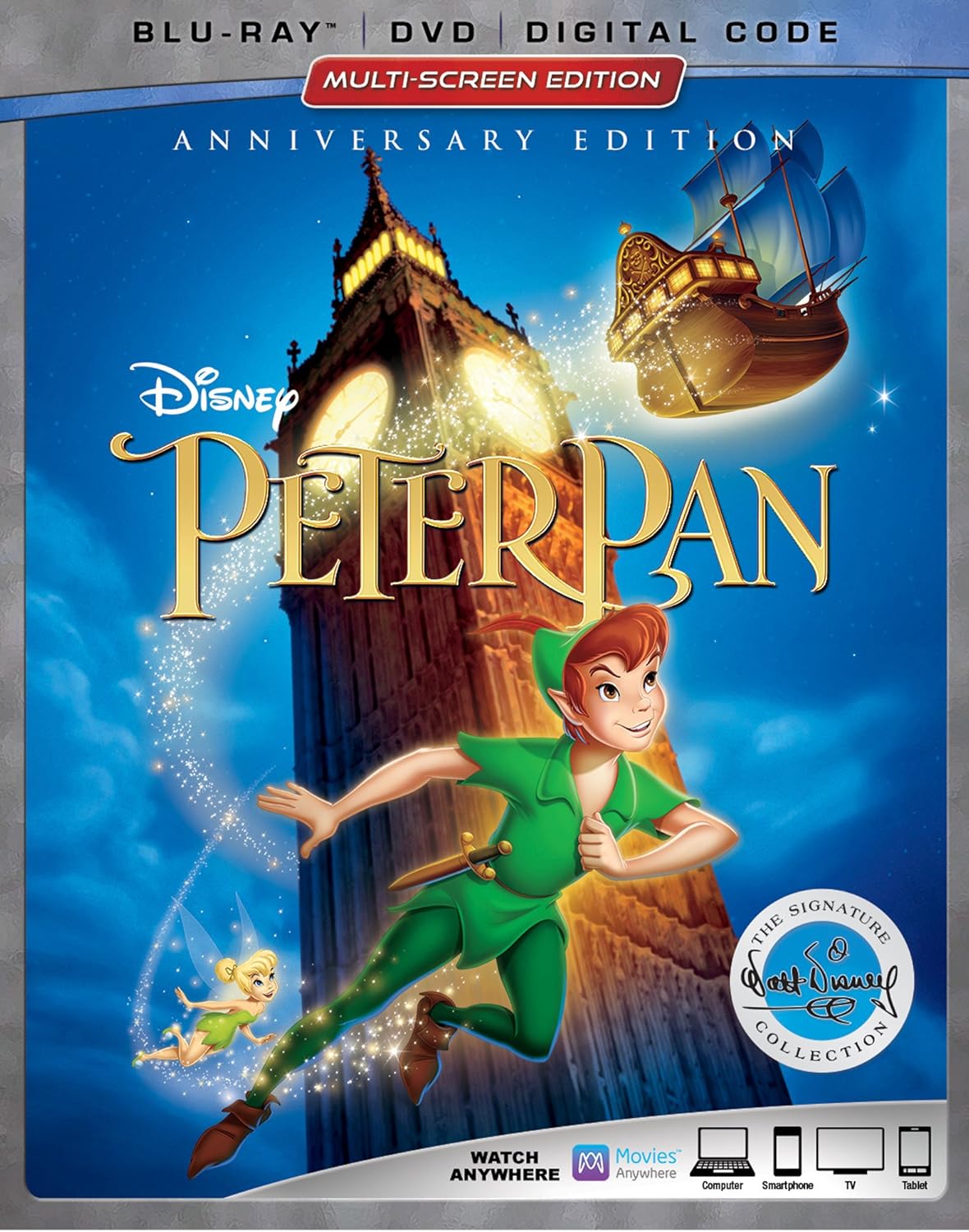 Amazon Peter Pan Anniversary Edition Blu Ray アニメ Amazon Peter Pan Anniversary Edition Blu Ray アニメ