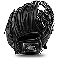 Franklin Sports Baseball Fielding Glove - Men's Adult and Youth Baseball Glove - CTZ5000 Black Cowhide Infield and Outfield B
