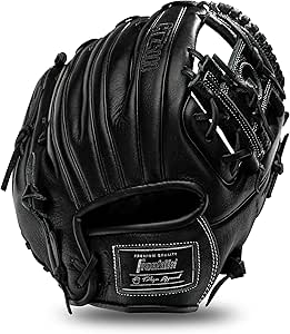 Franklin Sports Baseball Fielding Glove - Men's Adult and Youth Baseball Glove - CTZ5000 Black Cowhide Infield and Outfield Baseball Gloves