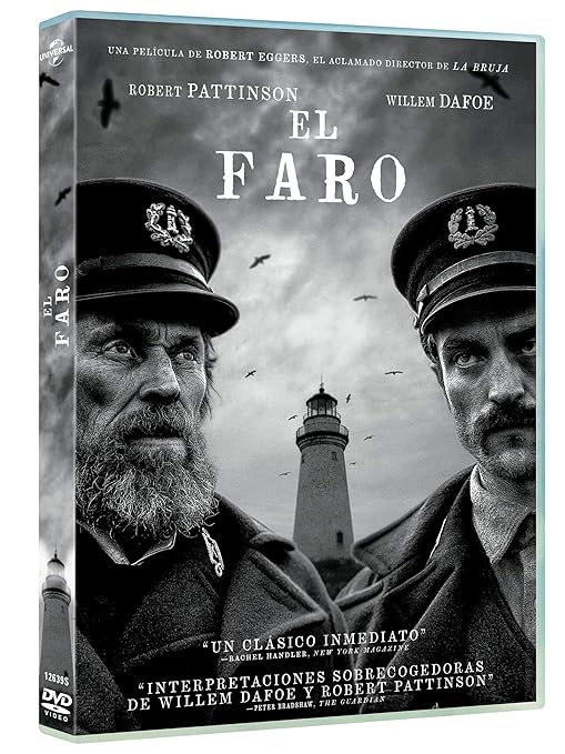El Faro [DVD]: Amazon.es: Robert Pattinson, Willem Dafoe, Valeriia Karaman,  Logan Hawkes, Robert Eggers, Robert Pattinson, Willem Dafoe, A24, New  Regency Pictures: Cine y Series TV