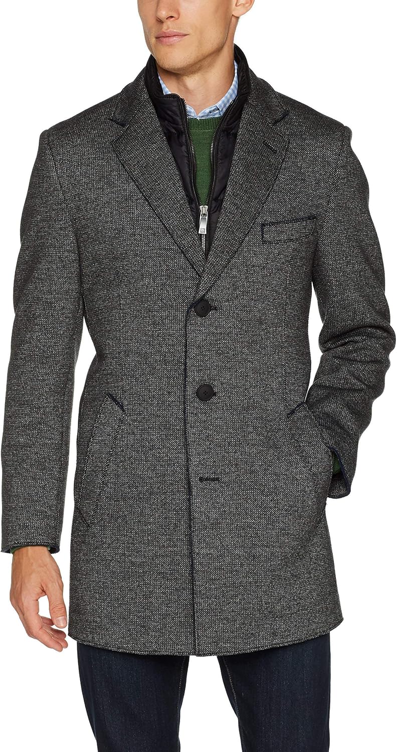 Bugatti Herren Trenchcoat - Klassischer Mantel In Komfortabler Passform