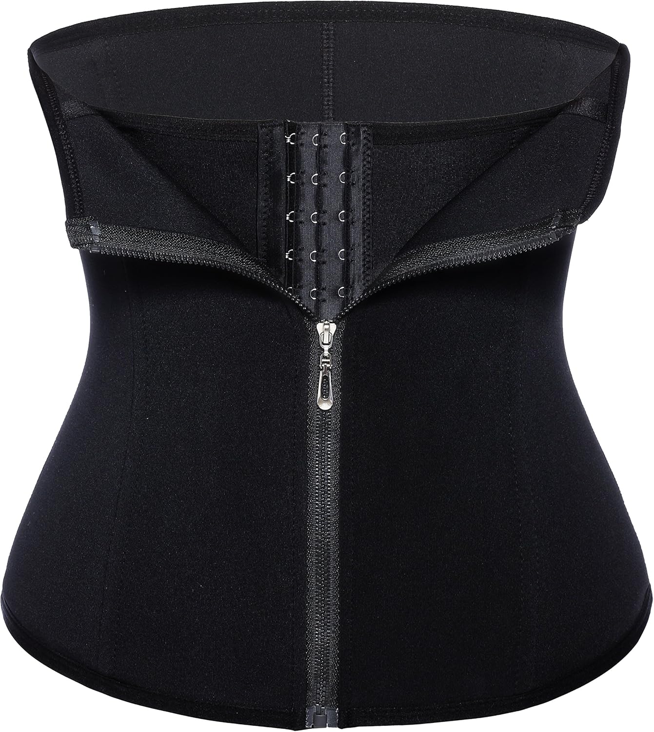 Women Waist Trainer Corset Cincher Zipper Body Shaper for Weight Loss Girdle Top Tummy Underwear Shapewear Workout Shirt at  Women’s Clothing store